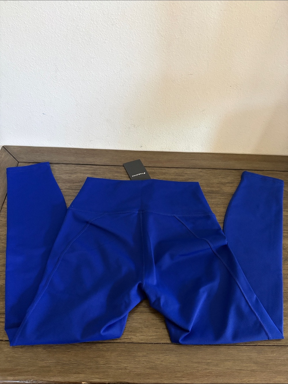 NWT [Fabletics] Define PowerHold High-Waisted Leggings 7/8 Admiral Blue Womens S - Picture 10 of 13